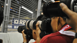 Photographer at work